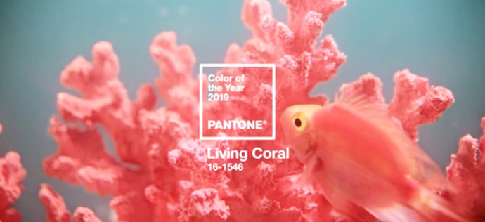 2019年のトレンドカラーはサンゴのような「Living Coral」が来る！