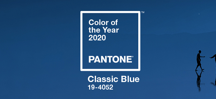 2020年のトレンドカラーは夕暮れの空のような「Classic Blue」が来る！