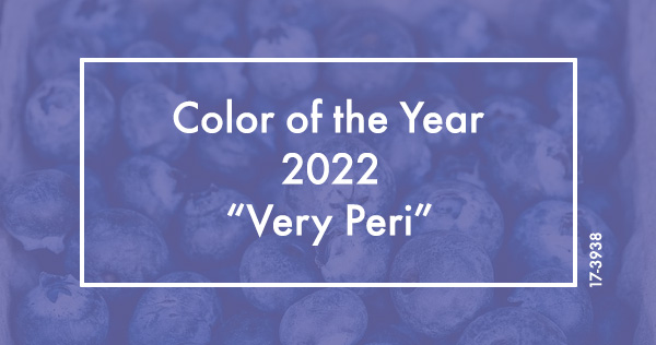 2022年のトレンドカラーは 「ベリーペリ（Very Peri）」が来る！